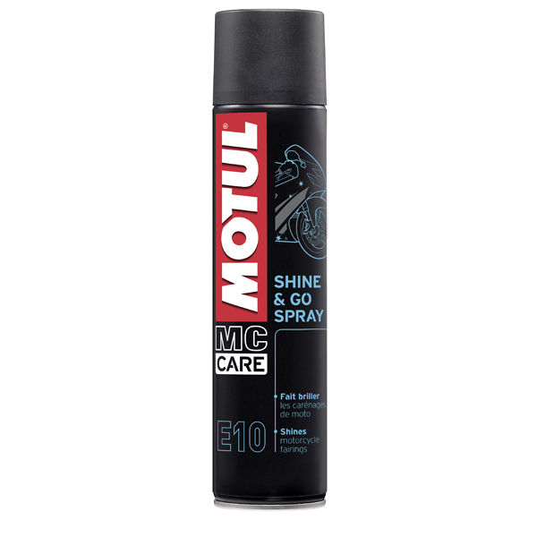 Motul Shine & Go Spray Silicon Moto E10 400ML 103175